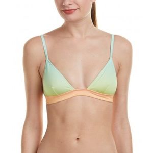 Solid and Striped Sunset Ombré Bikini Top
